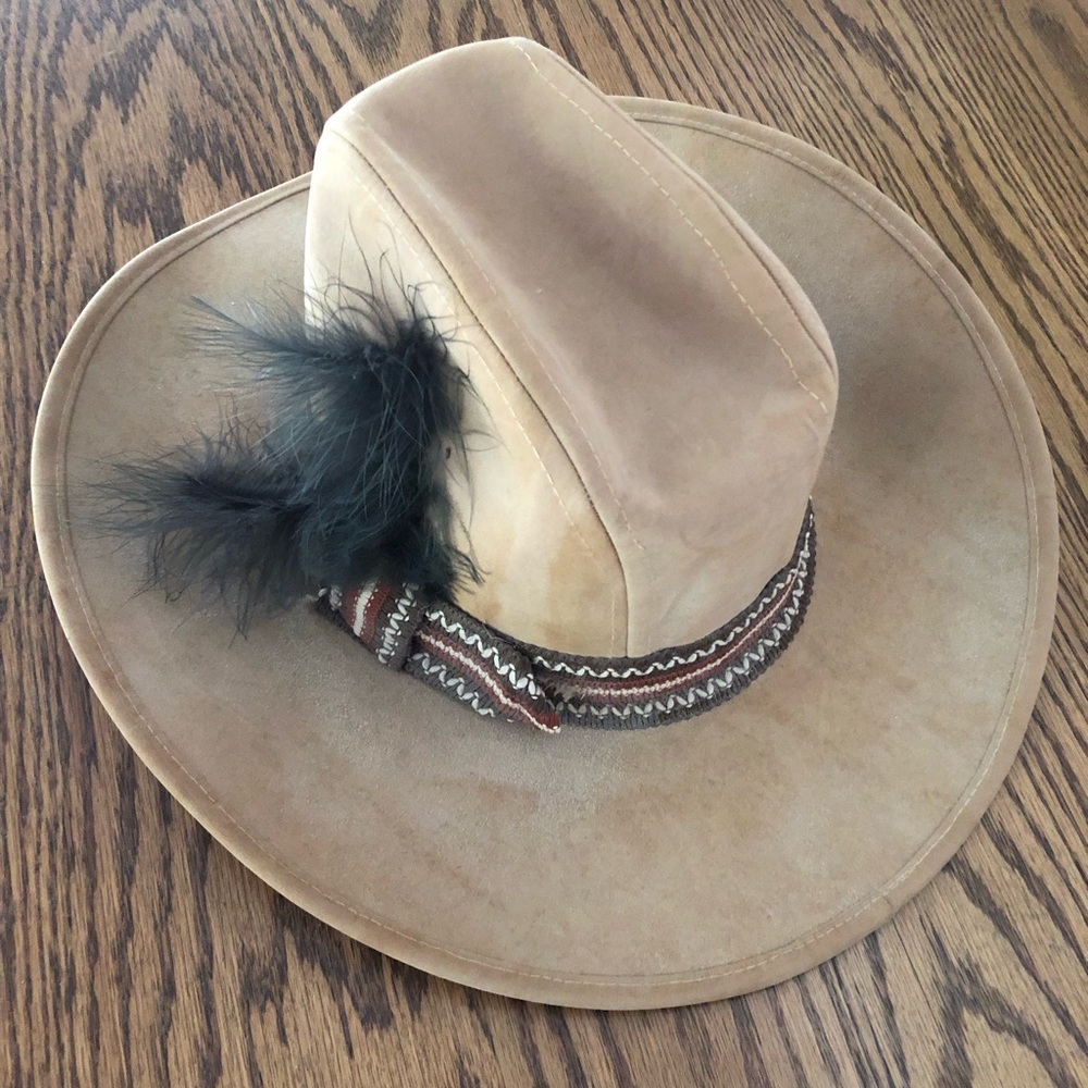MENS Suede Cowboy Hat